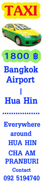 Taxi-Hua Hin-Bangkok-Airport-Pattaya